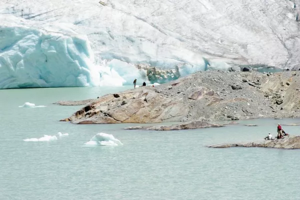 lac glaciaire grand means